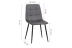 Axel Oval Fluted Dining Table With 2 Chairs And Bench