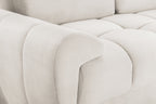 Azzuro Sofa Cream 2 Seater