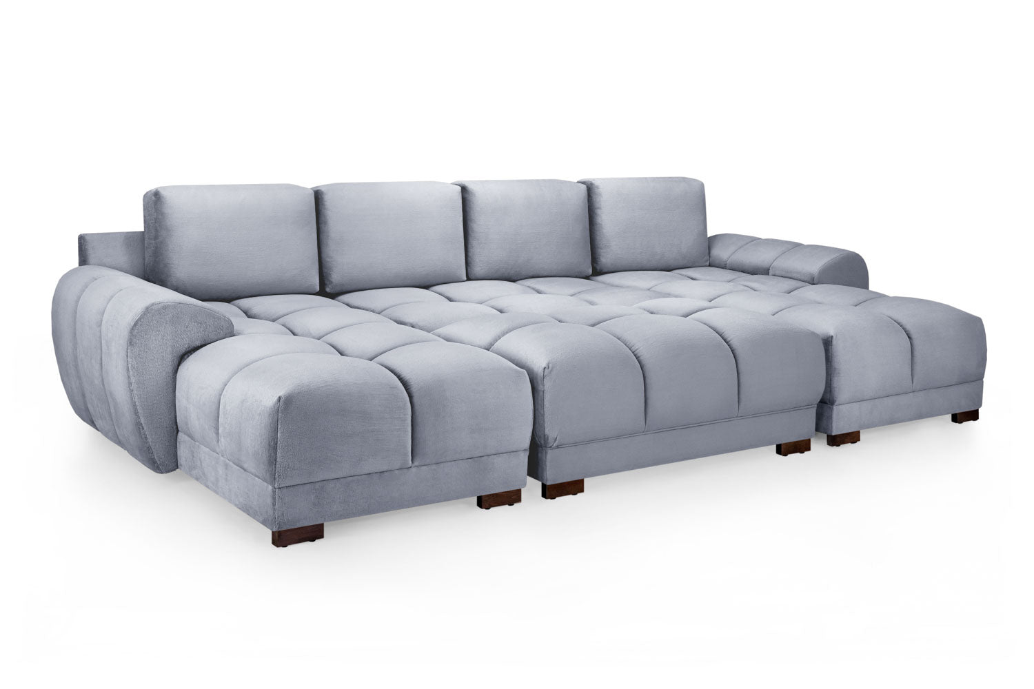 Azzuro Sofa Grey U Shape Corner