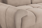 Azzuro Sofa Mocha 3 Seater