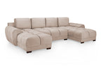 Azzuro Sofa Mocha U Shape Corner Morgan | Malvern | Somerford | Calix | Euphoria | Plush Style