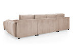 Azzuro Sofa Mocha U Shape Corner Morgan | Malvern | Somerford | Calix | Euphoria | Plush Style