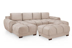 Azzuro Sofa Mocha U Shape Corner Morgan | Malvern | Somerford | Calix | Euphoria | Plush Style