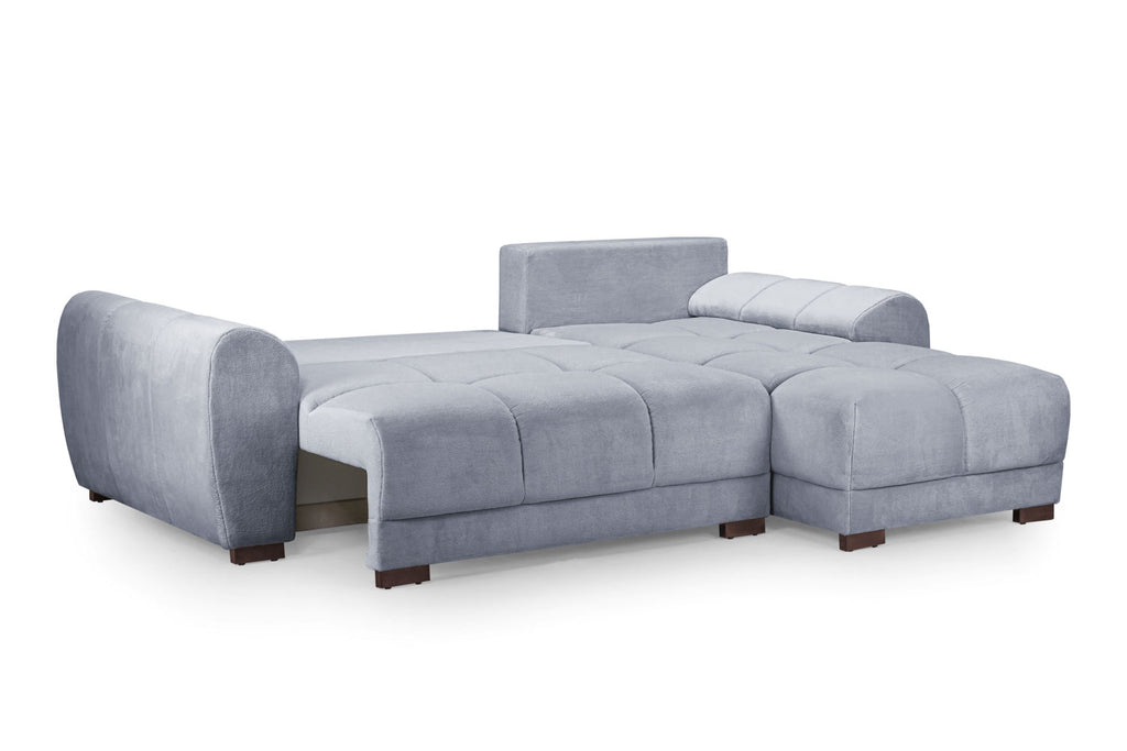 Azzuro Sofa Bed Grey Universal Corner