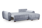 Azzuro Sofa Bed Grey Universal Corner