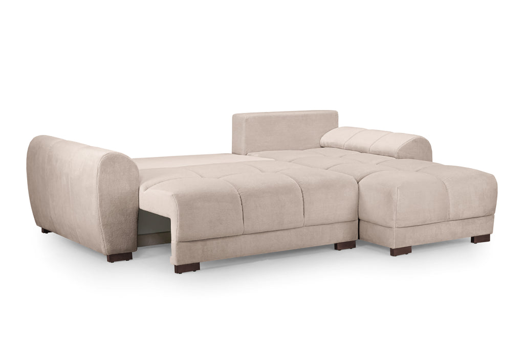 Azzuro Sofa Bed Mocha Universal Corner
