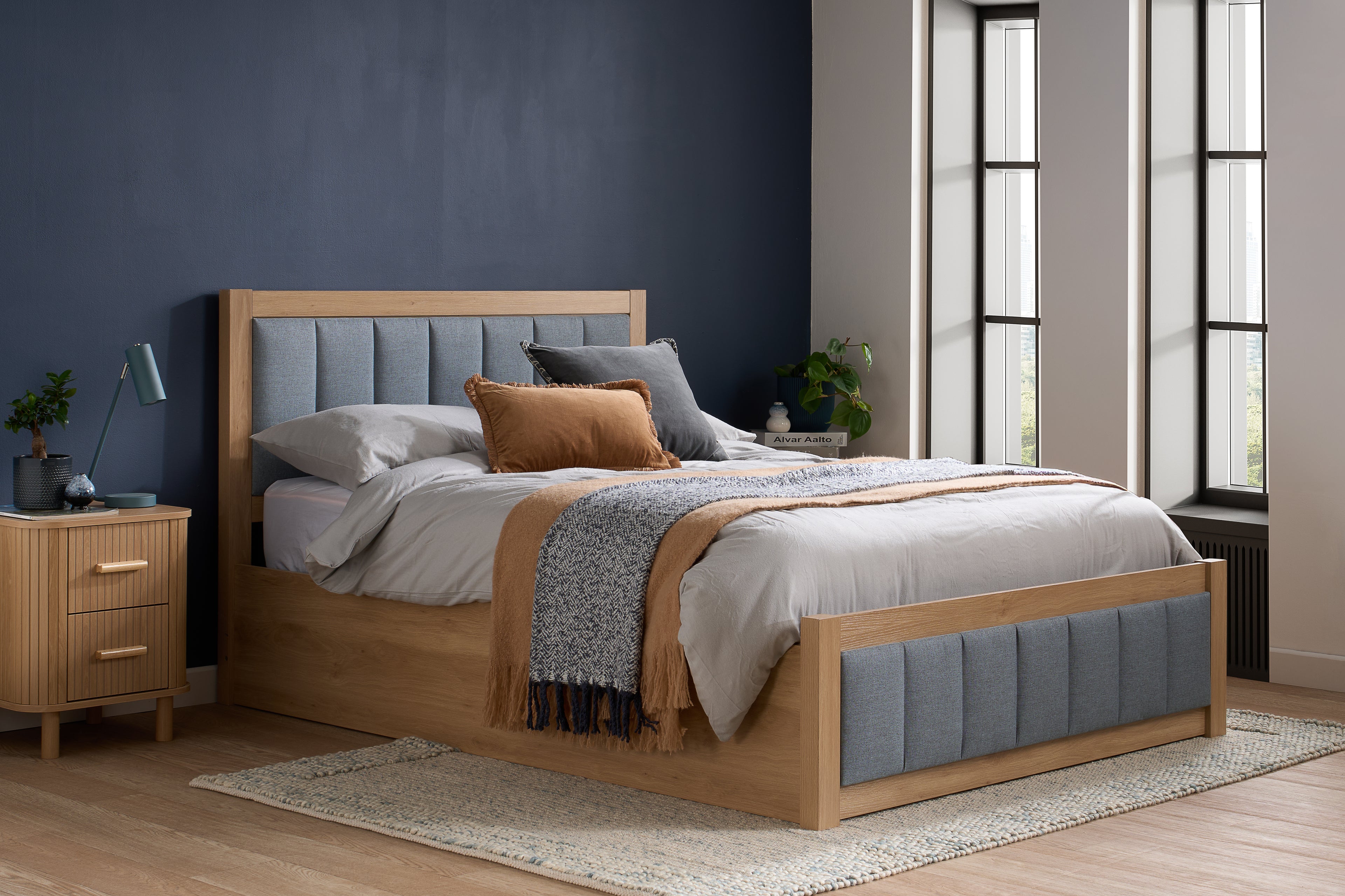 Belmont Double Ottoman Bed