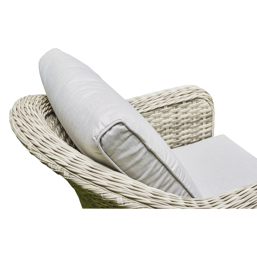 Ascot Grey Rattan Garden Lounge Set With Coffee Table