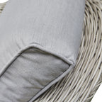 Ascot Grey Rattan Garden Lounge Set With Coffee Table