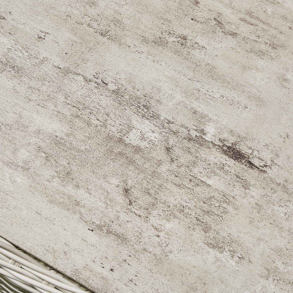 Ascot Grey Rattan Garden Lounge Set With Coffee Table