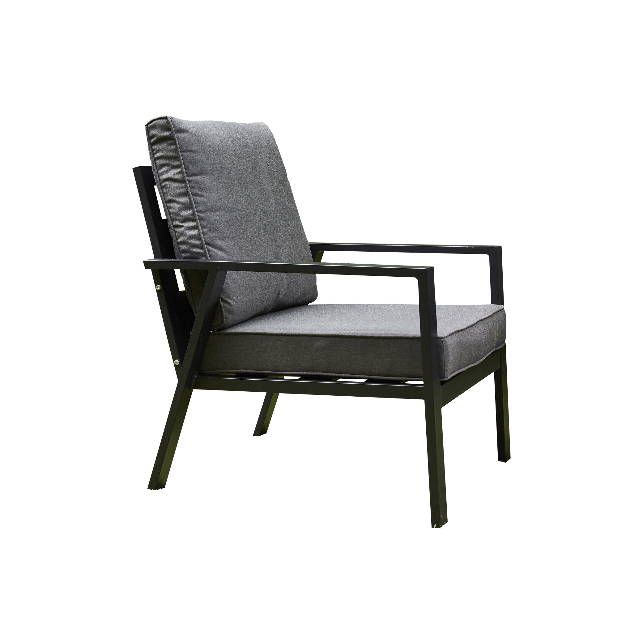 Paris Aluminium Garden Fire Pit Dining Table Two Benches And Two Arm Chairs