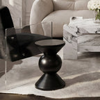 Baru Black Side Table