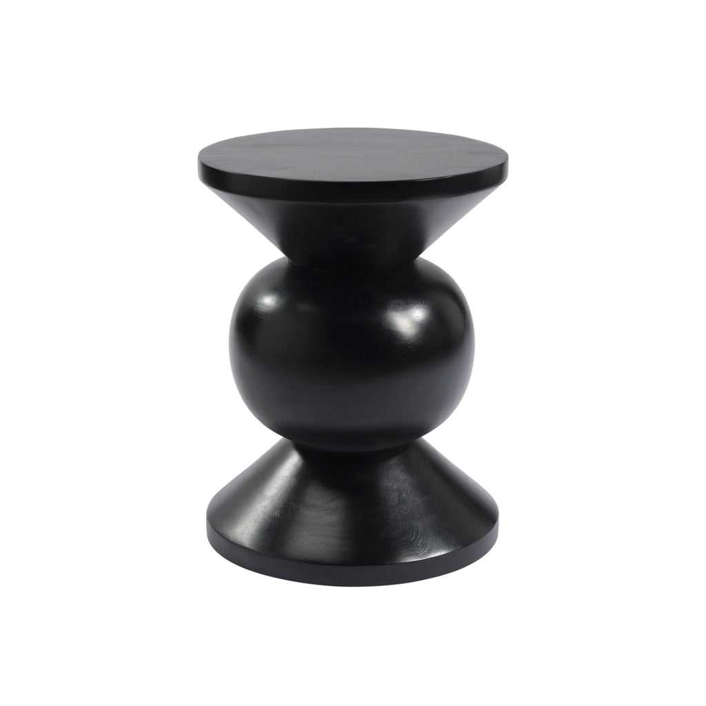 Baru Black Side Table