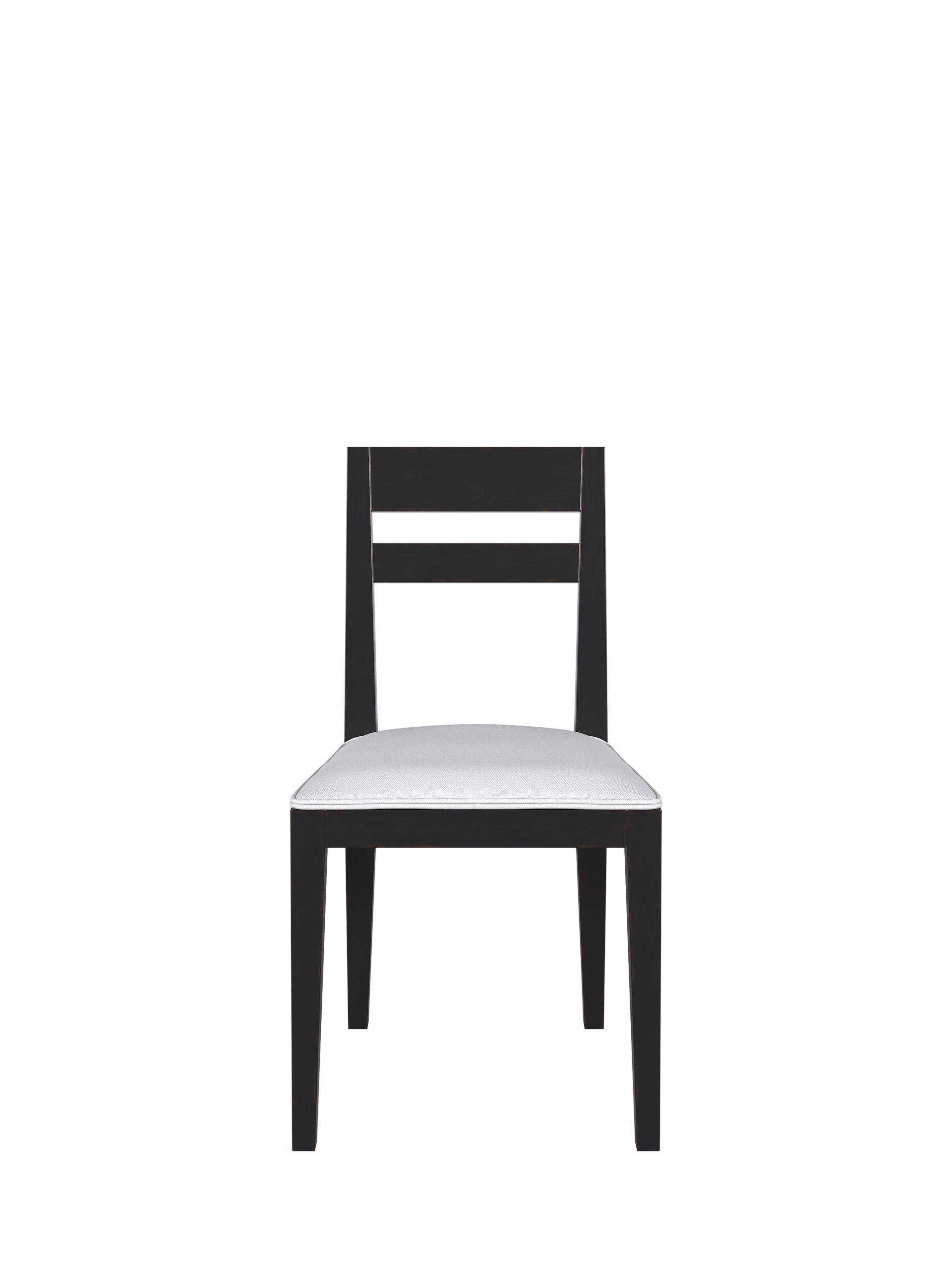 Barwick Charcoal & Soft Natural Pair Of Dining Chairs