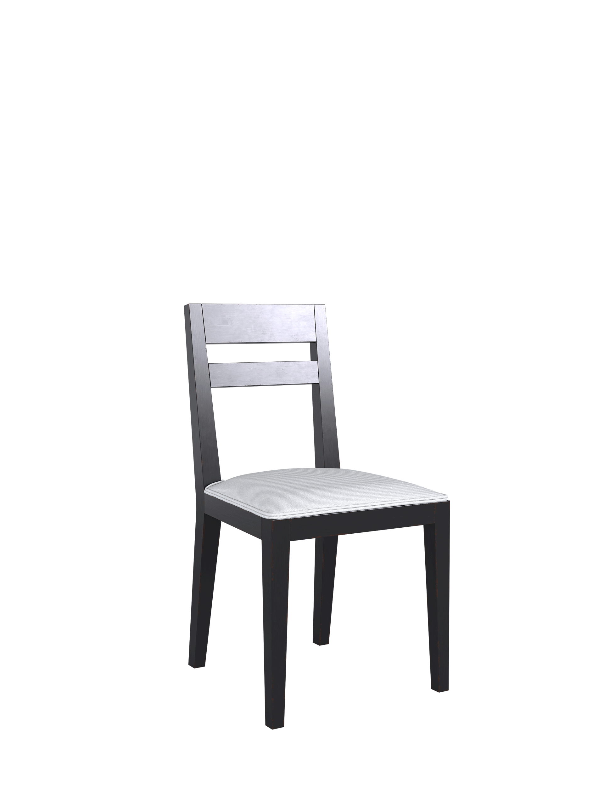 Barwick Charcoal & Soft Natural Pair Of Dining Chairs