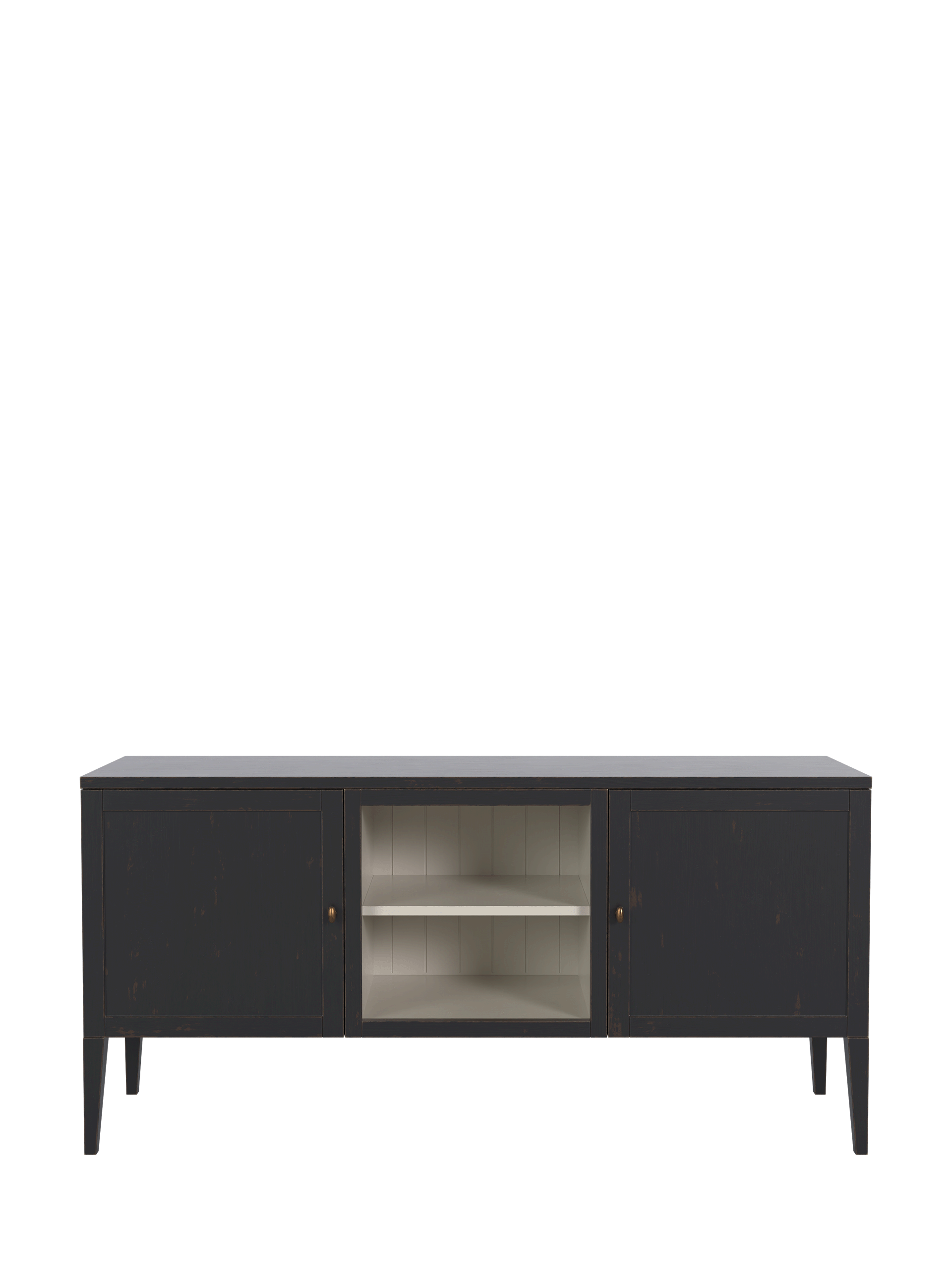 Barwick Charcoal & Soft Natural 2 Door Sideboard