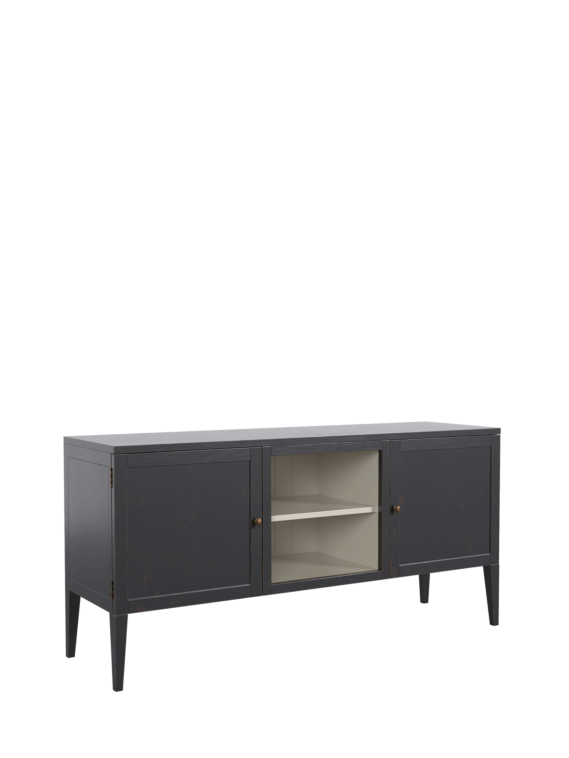 Barwick Charcoal & Soft Natural 2 Door Sideboard