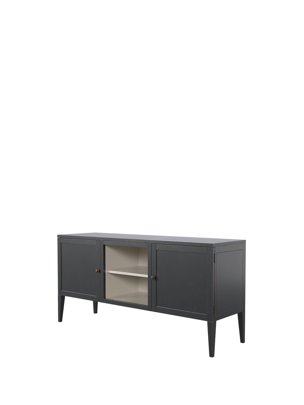 Barwick Charcoal & Soft Natural 2 Door Sideboard