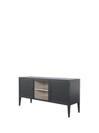 Barwick Charcoal & Soft Natural 2 Door Sideboard