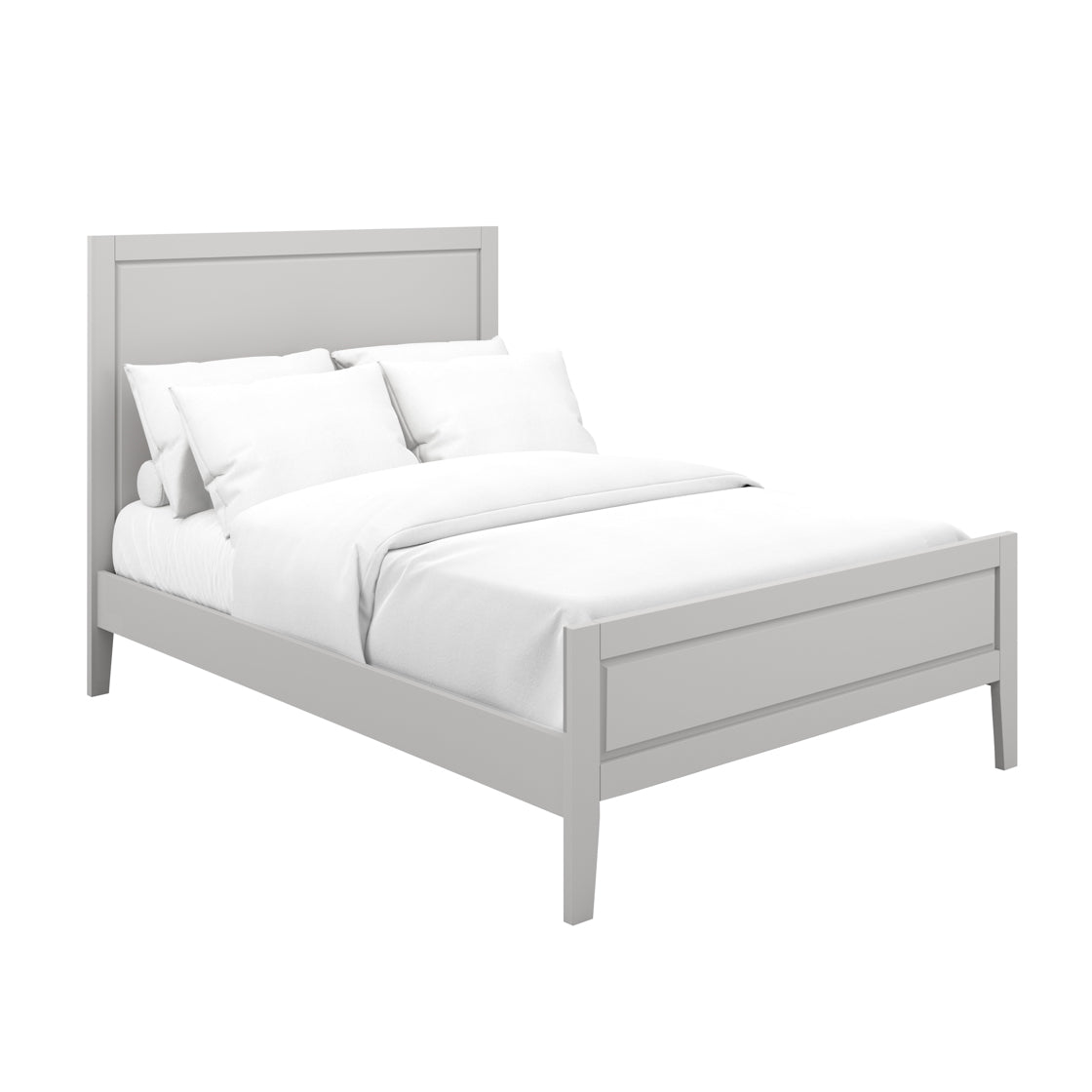 BAY CEMENT GREY DOUBLE BED