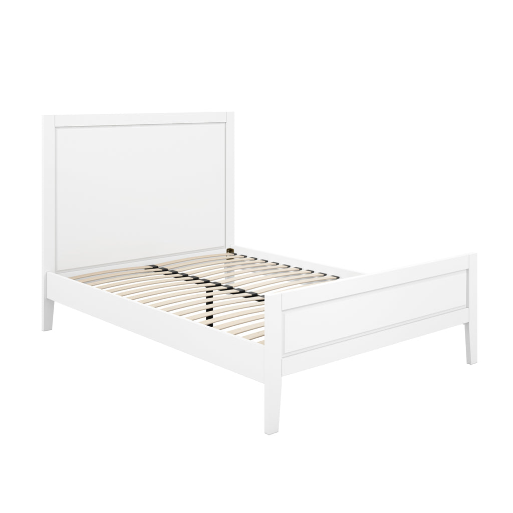BAY WHITE KING SIZE BED