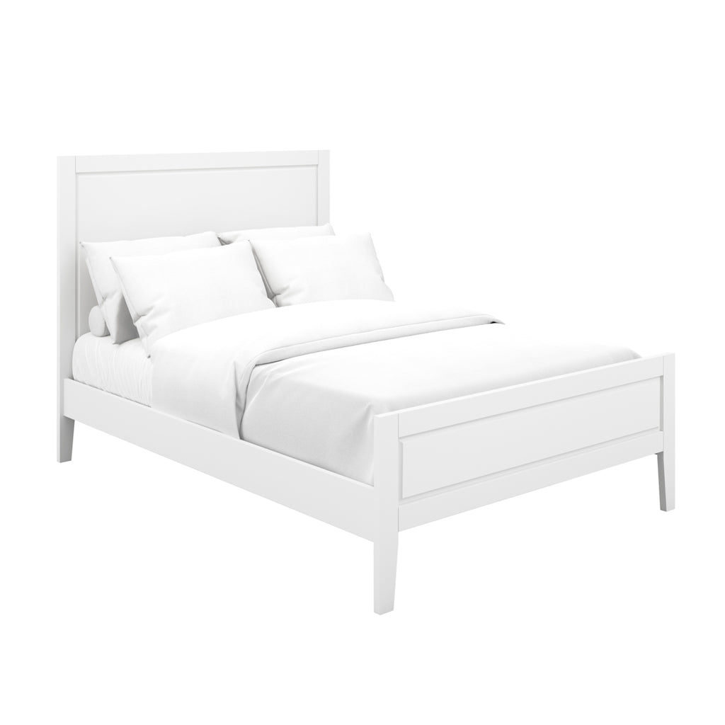 BAY WHITE KING SIZE BED