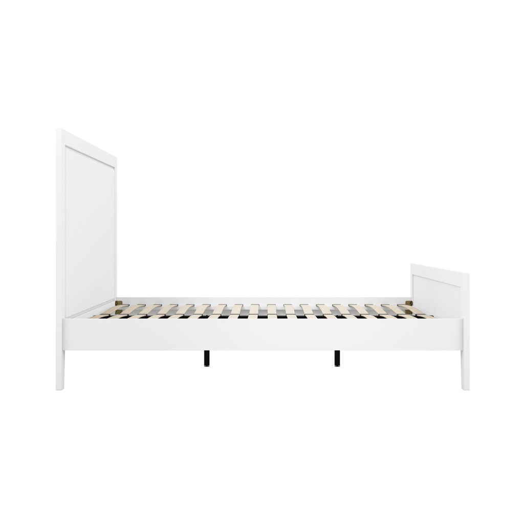 BAY WHITE DOUBLE BED