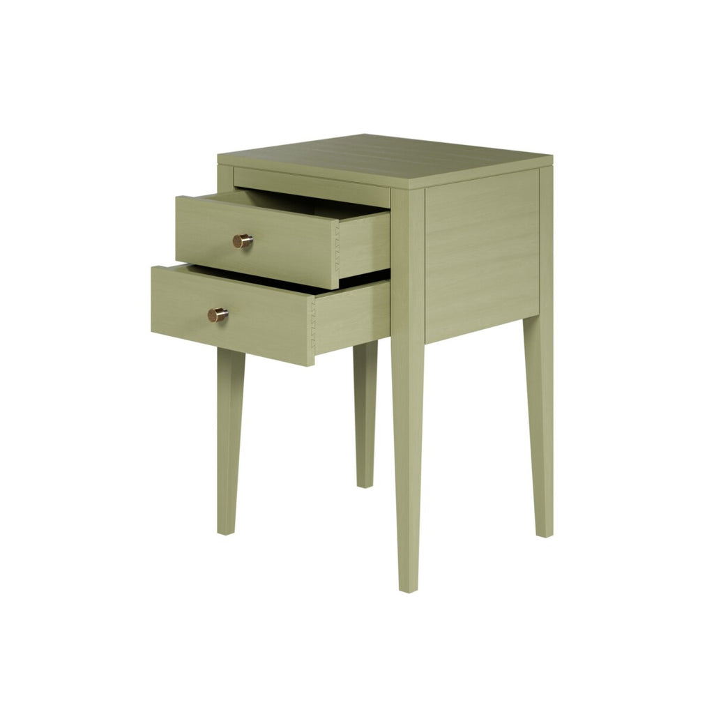 Pablo Bedside Lichen Two Drawers
