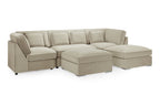 Belgravia Sofa Beige U Shape Corner Morgan | Malvern | Somerford | Calix | Euphoria | Plush Style