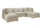 Belgravia Sofa Beige U Shape Corner Morgan | Malvern | Somerford | Calix | Euphoria | Plush Style