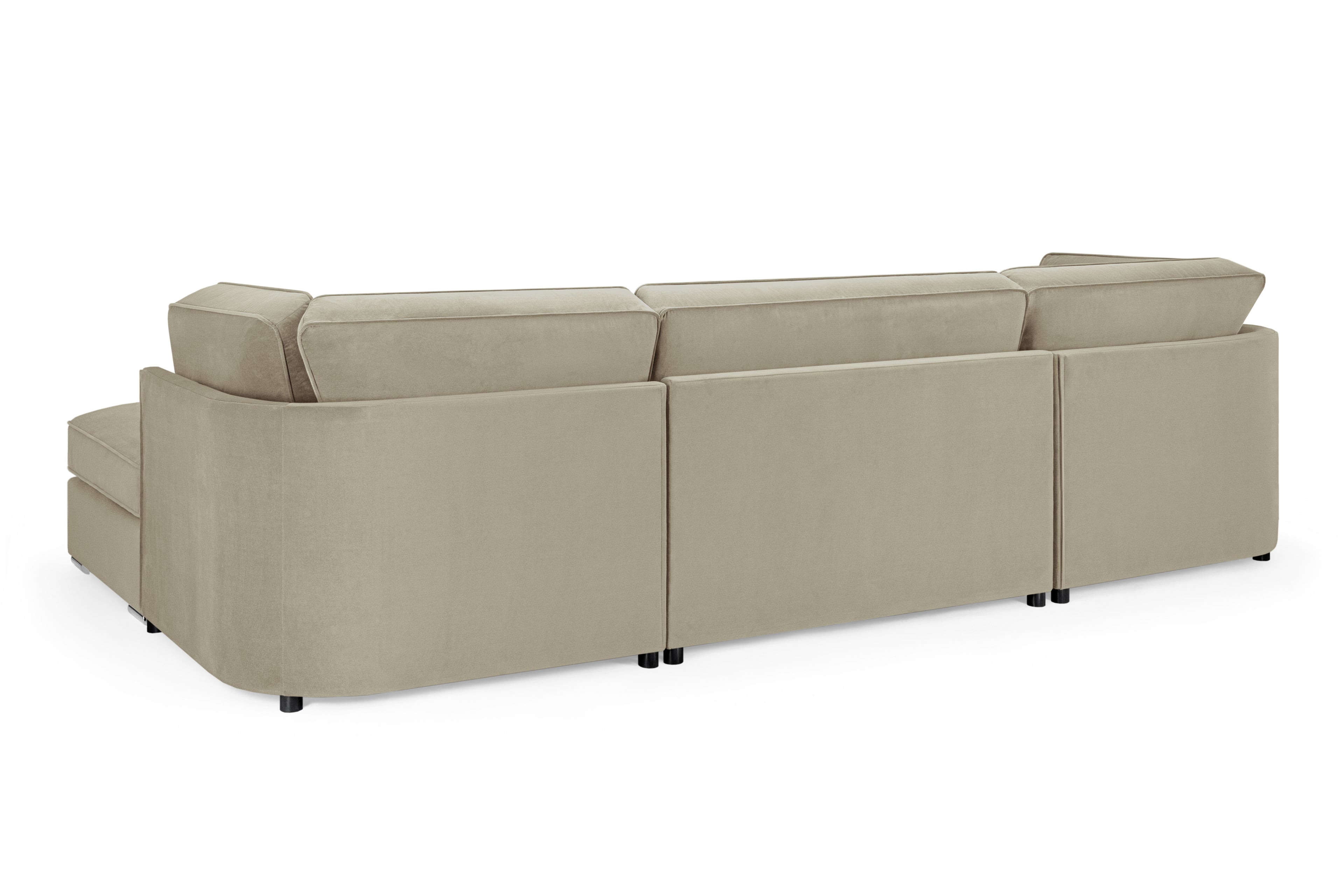 Belgravia Sofa Beige U Shape Corner Morgan | Malvern | Somerford | Calix | Euphoria | Plush Style