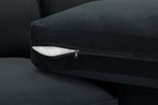 Belgravia Sofa Black U Shape Corner