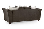 Bella Sofa Scatter Back Grey 3 Seater
