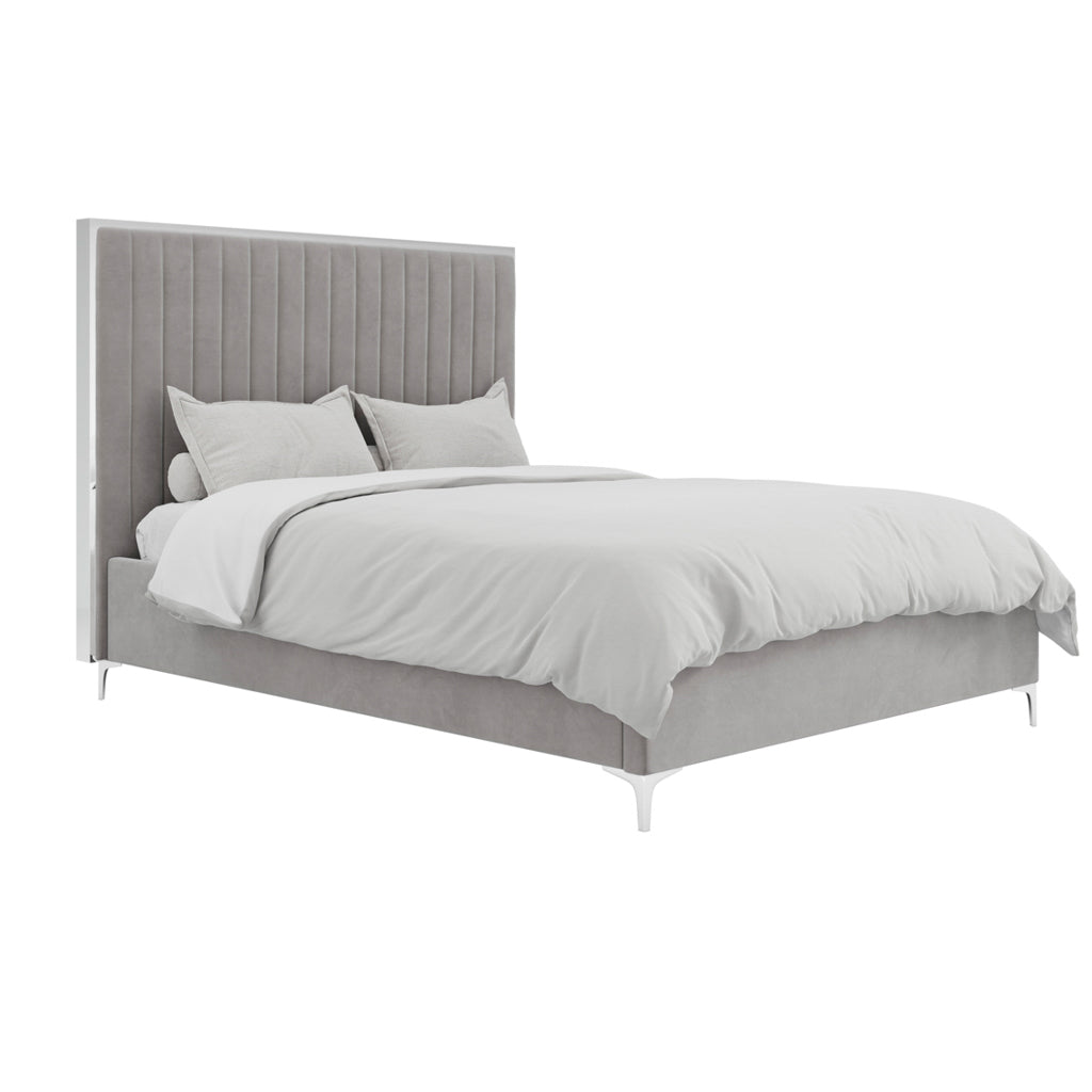 Berkeley Mink Grey Double Bed