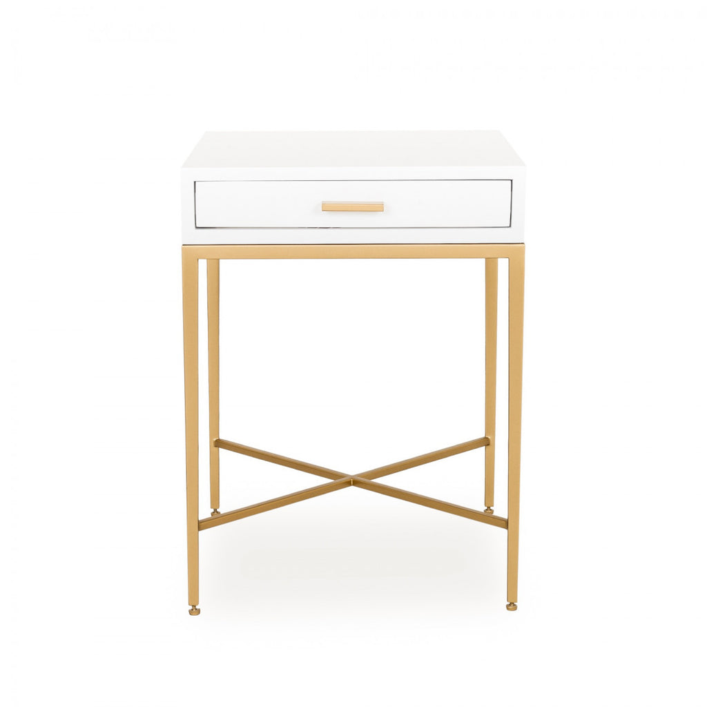 Isla Bedside White