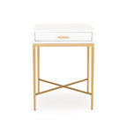 Isla Bedside White