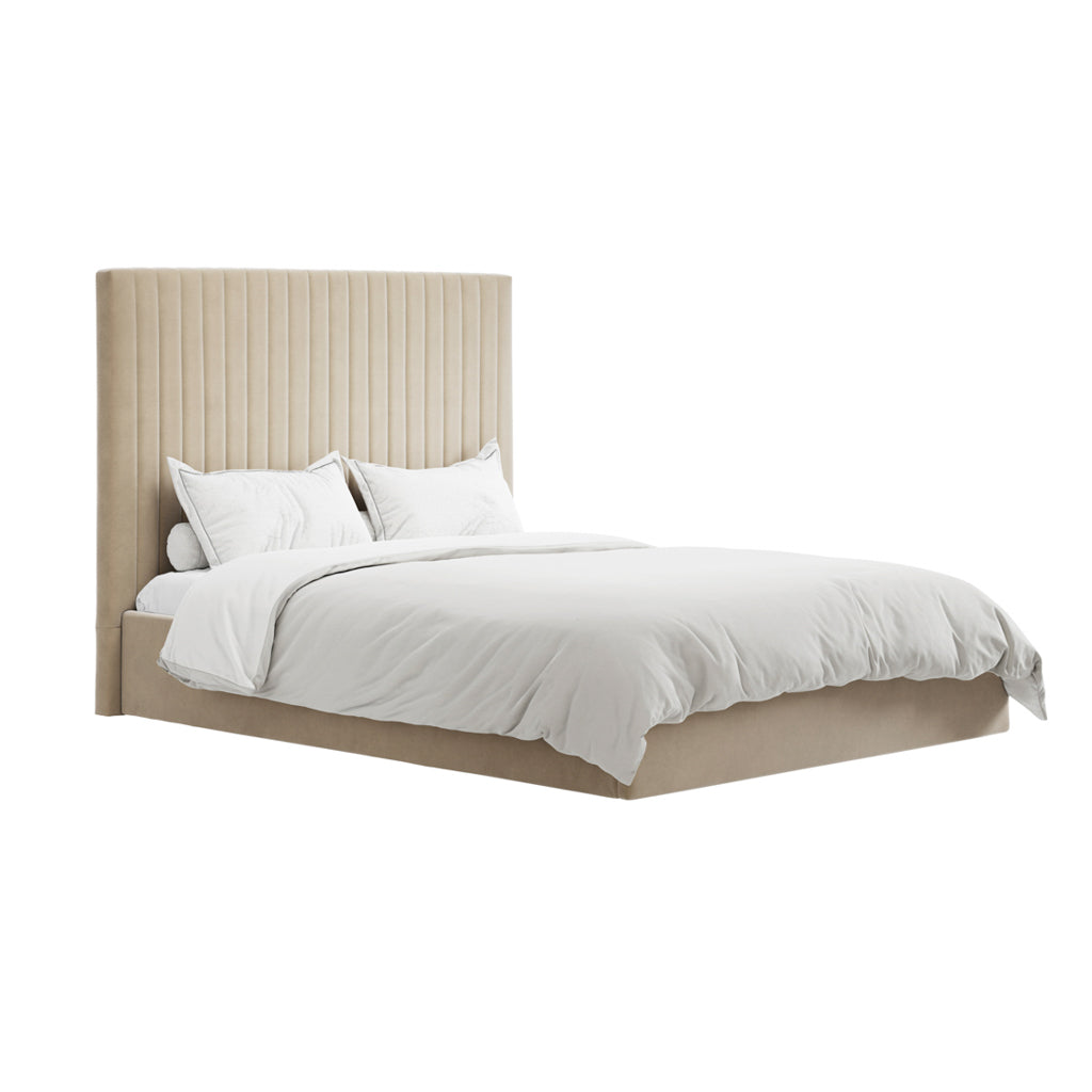 Berlin Beige Tall Double Bed