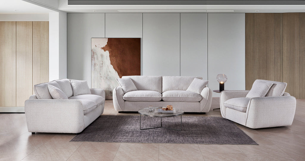 Berlin Sofa Beige 3 Seater