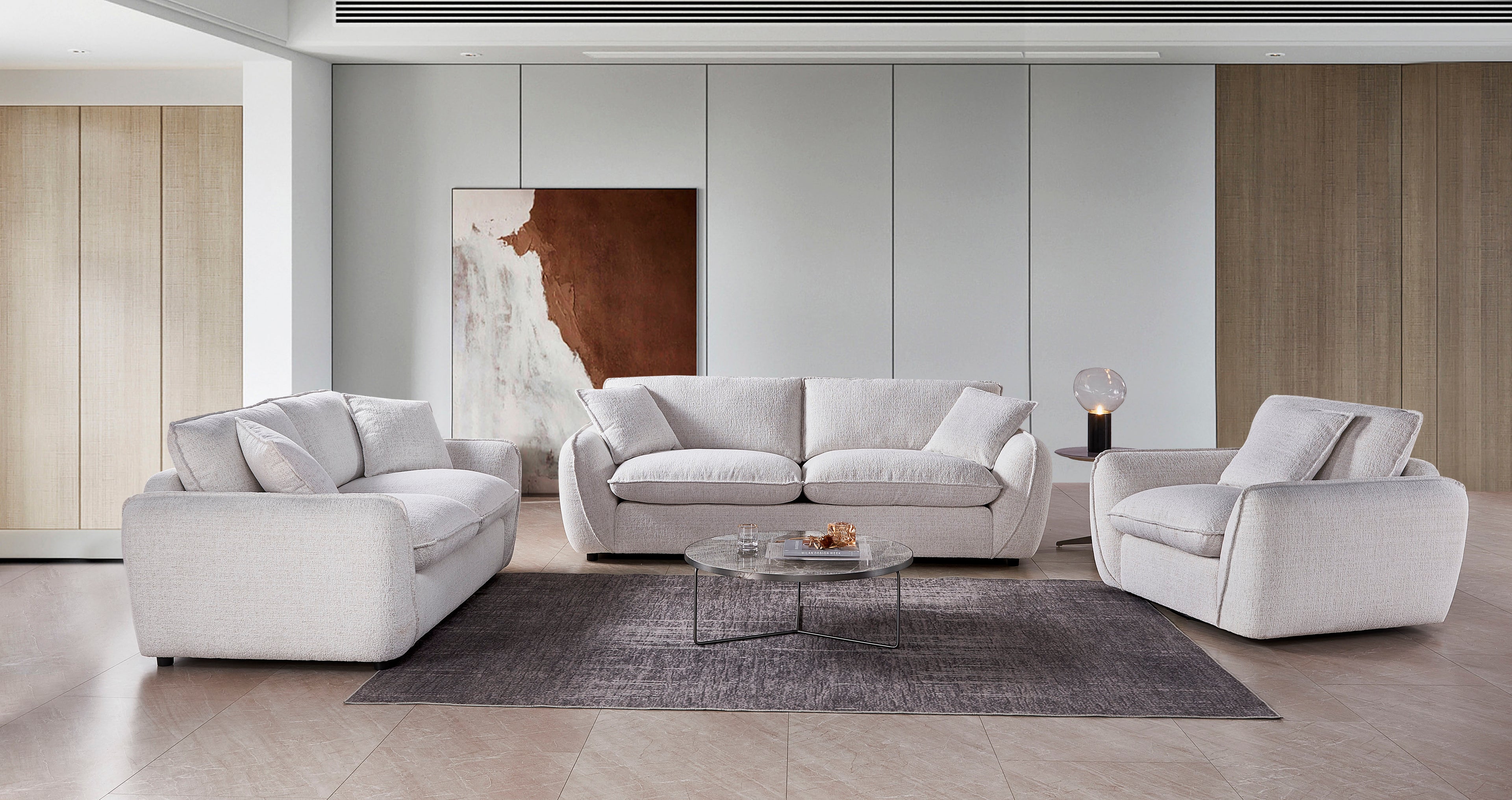 Berlin Sofa Beige 2 Seater