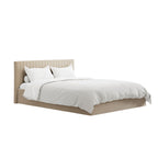 BERLIN BEIGE OTTOMAN KING SIZE BED