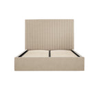 BERLIN BEIGE OTTOMAN KING SIZE BED