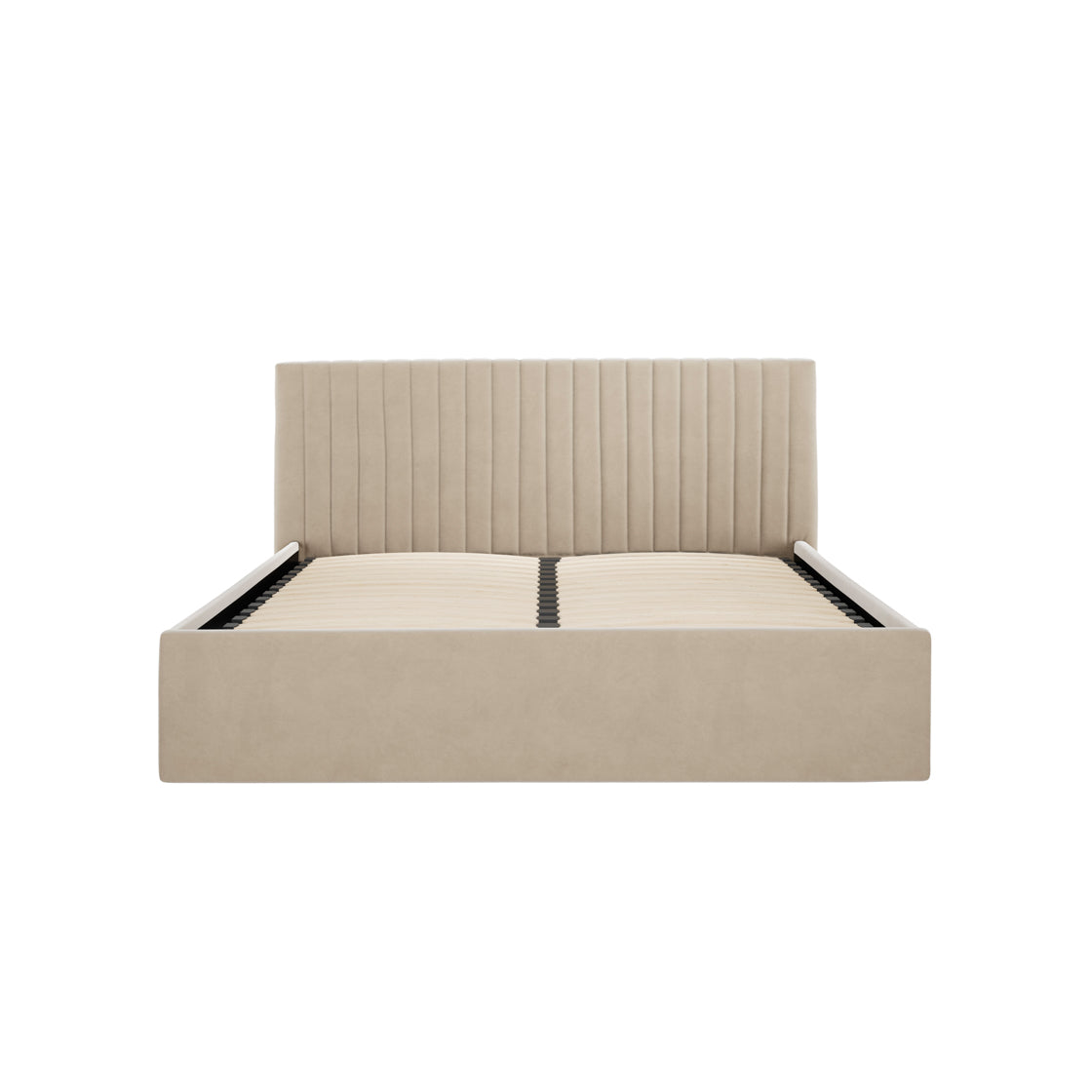 BERLIN BEIGE OTTOMAN KING SIZE BED