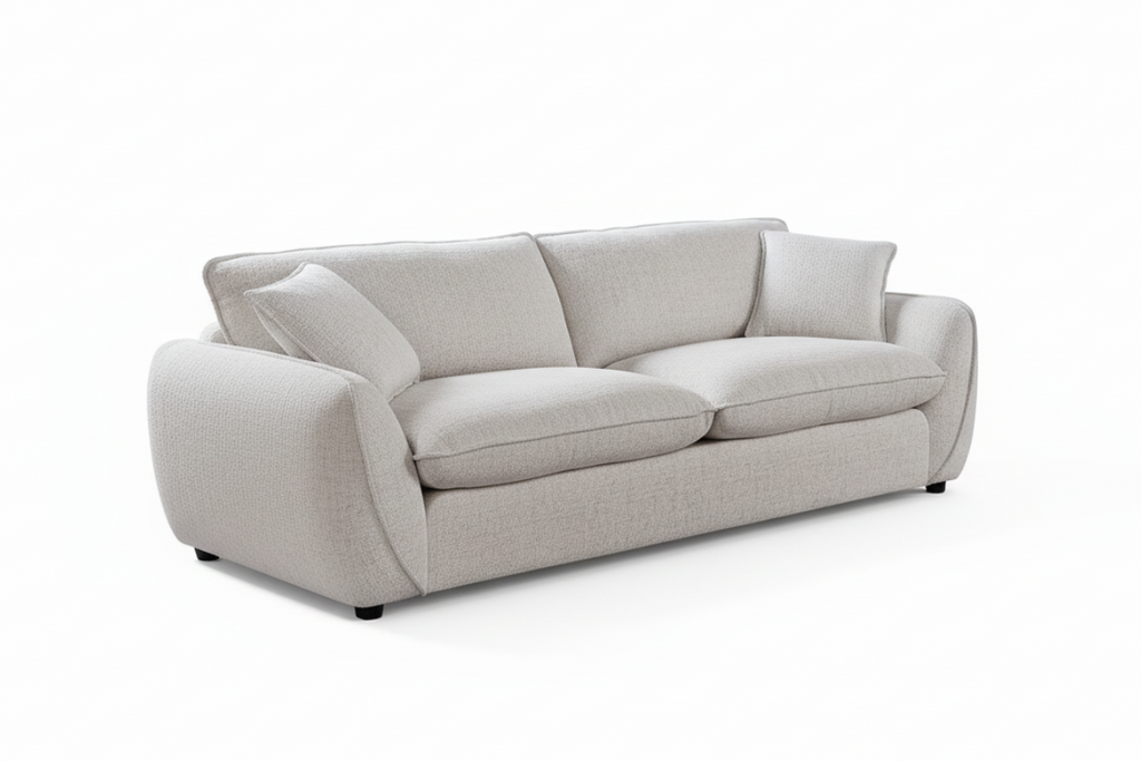 Berlin Sofa Beige 3 Seater