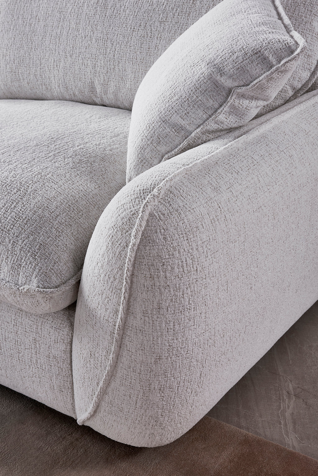 Berlin Sofa Beige Large Corner