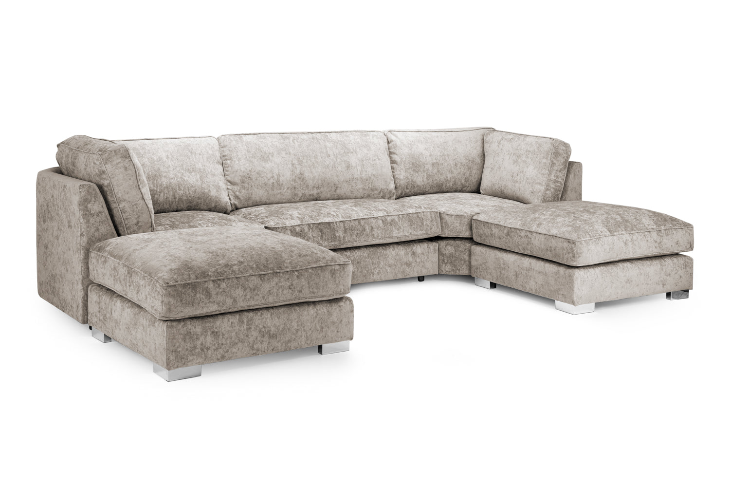 Bishop Fullback Sofa Truffle U Shape Corner