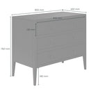 Pablo Chest of Drawers Black