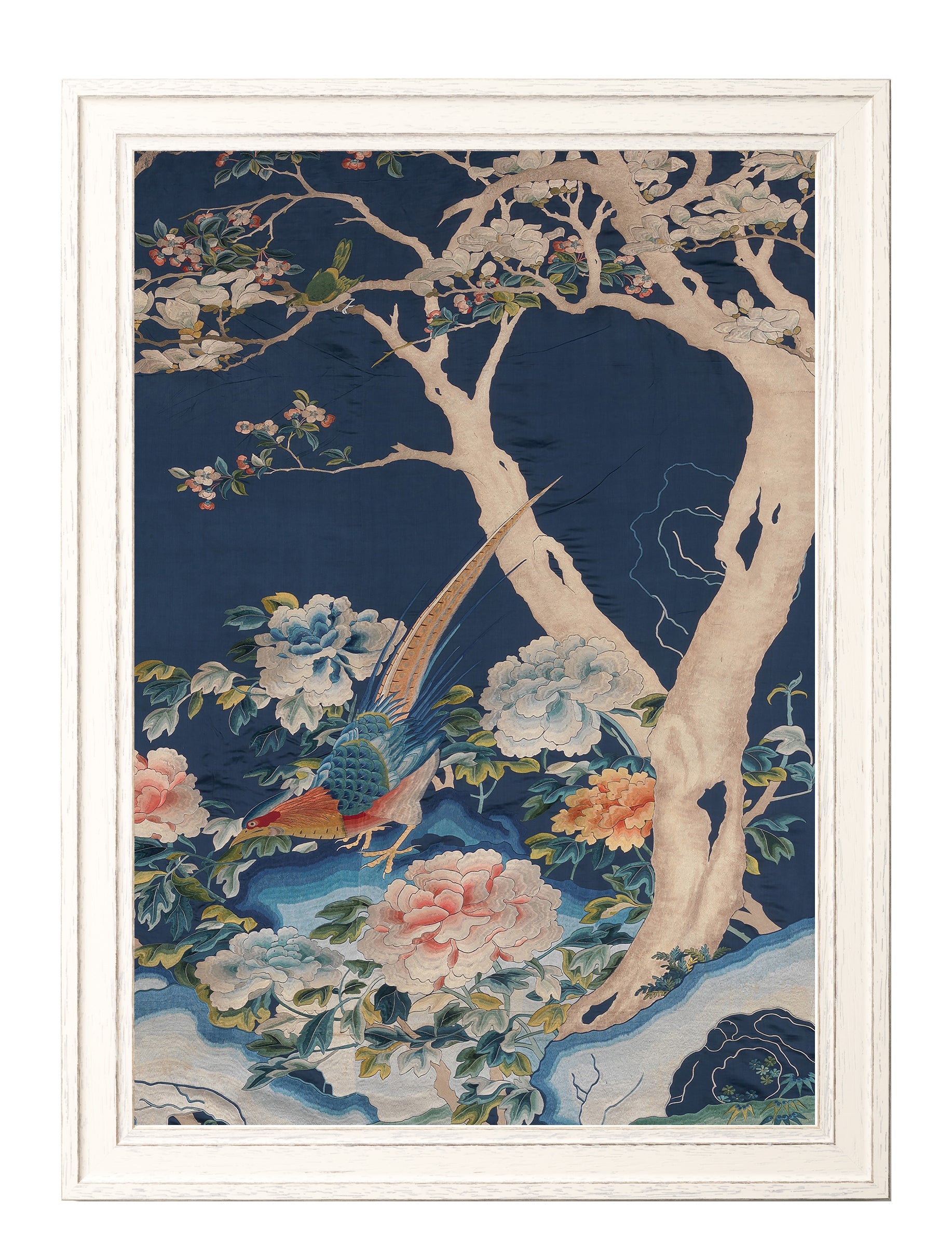 Blue Blossom Trees Set of 2