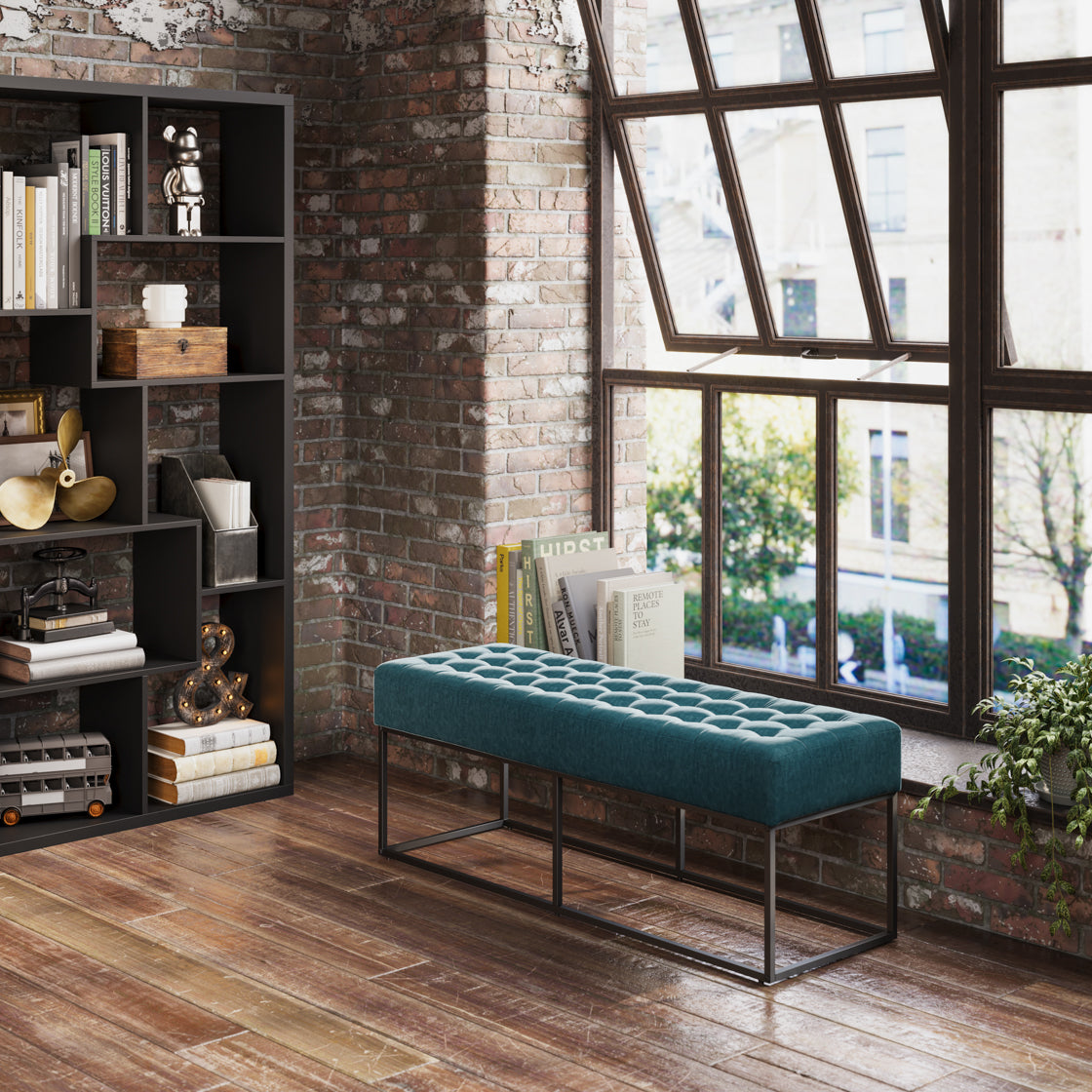 BODEN YALE BLUE BENCH