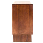 Siva Four Door Mango Wood Hammered Sideboard