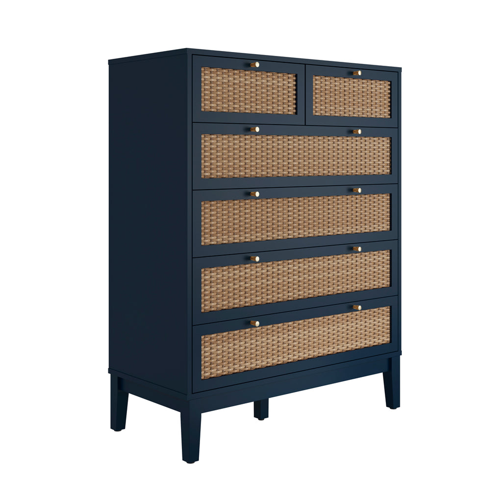 BORDEAUX BLUE CHEST OF DRAWER